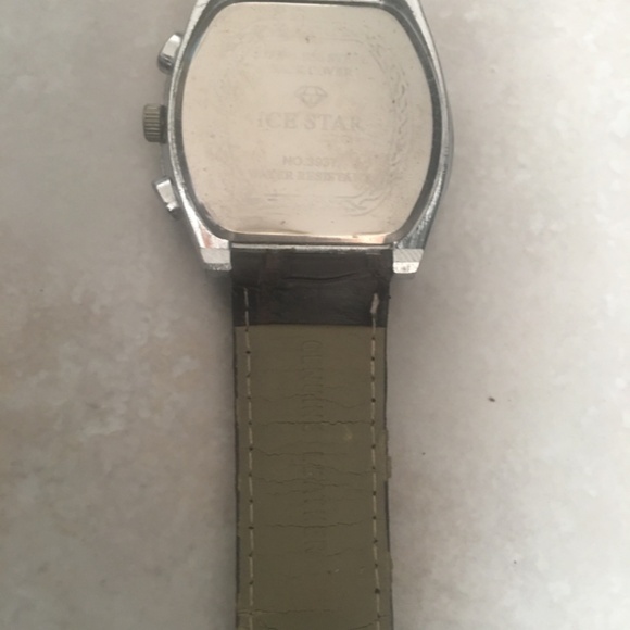 Mens Ice Star Diamond Watch - Picture 5 of 6